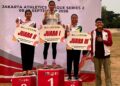 Hari Pertama Kejurnas Atletik, PPOPM Kabupaten Bogor Langsung Sabet Emas dan Perak