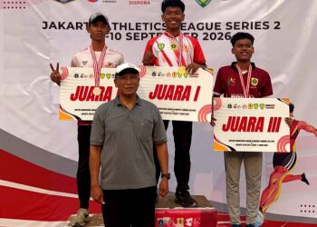 Kabupaten Bogor Tambah Koleksi Medali di Kejurnas Atletik, Muhammad Ayub Raih Emas 1.500 Meter