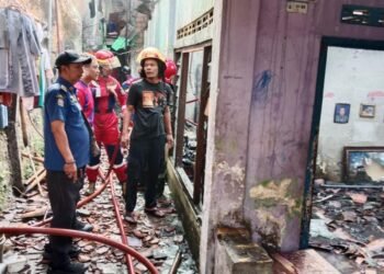Kebakaran di Kawasan Padat Penduduk Bondongan Bogor: Enam Rumah Rusak, 8 Orang Alami Sesak Nafas