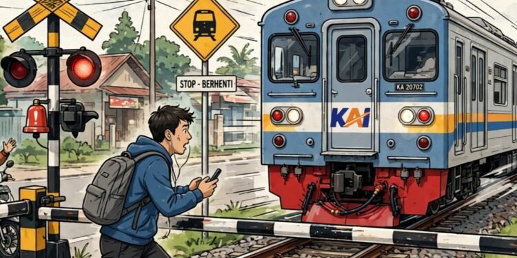 Pelajar 16 Tahun Tertemper KRL di Parungpanjang Bogor, Kondisinya Kritis