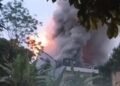 Kebakaran Rumah 2 Lantai di Baranangsiang Bogor, Kerugian Capai Rp50 Juta