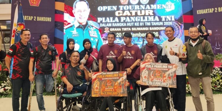 NPCI Kabupaten Bogor Raih 4 Medali di Turnamen Catur Piala Panglima TNI