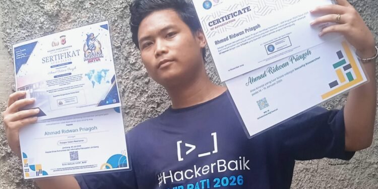 Mengenal Sosok Ahmad Ridwan Priagoh, Pemuda Bogor yang Tembus Top 8 BSSN Cuma Modal HP Android