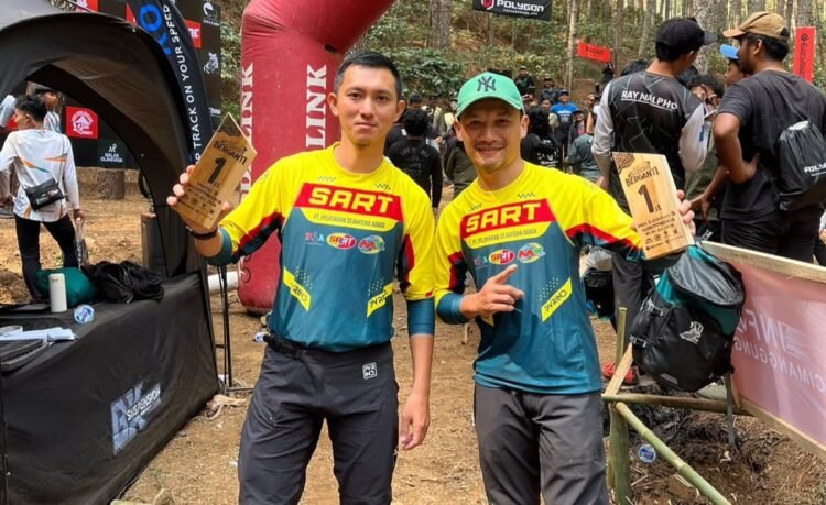 Dua Pebalap Bogor Juara di Paskal Downhill Race 2026 Sumedang, SART Borong Podium