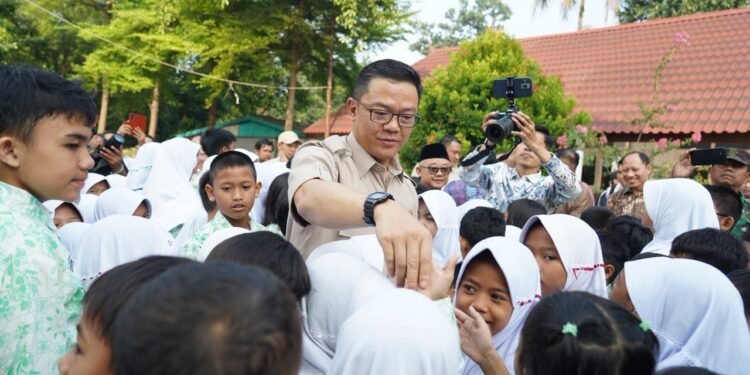 Cek Revitalisasi Sekolah di Bogor, Menko Sugiono: Belum Semua Kebutuhan Tersentuh