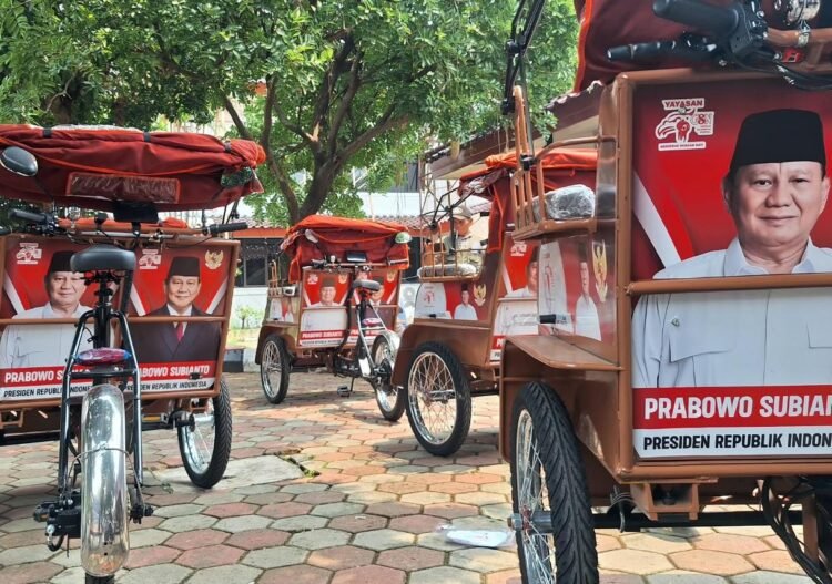 Becak Listrik Bantuan Presiden Prabowo Mulai Disalurkan di Kabupaten Bogor 17 Oktober