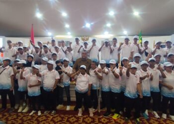 Dilepas Rudy Susmanto, 69 Atlet SOIna Siap Harumkan Nama Kabupaten Bogor di Pesonas II 2026