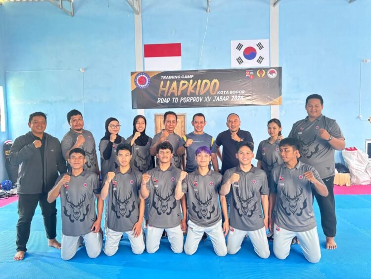 Hapkido Kota Bogor Bidik 3 Emas di Porprov Jabar 2026, 13 Atlet Mulai Dimatangkan
