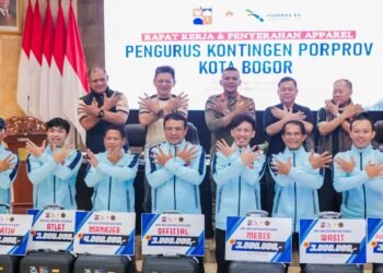 Bidik Gelar Juara Umum Porprov Jabar 2026, Kontingen Kota Bogor Matangkan Strategi