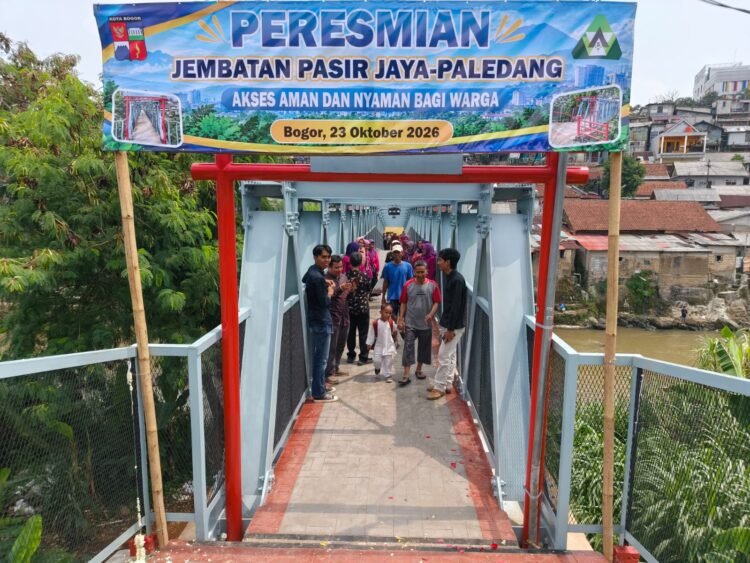 Jembatan Paledang-Pasirjaya Bogor Resmi Dibuka, Warga Kini Tak Perlu Jalan Memutar