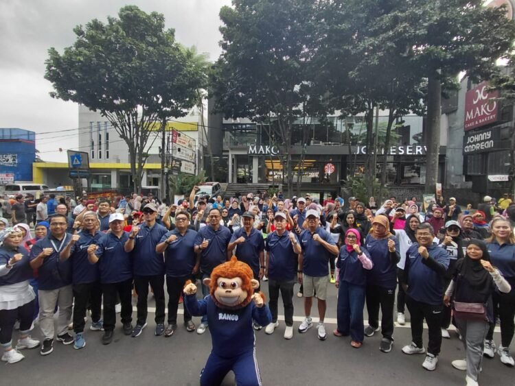 Kota Bogor jadi Pusat Gerakan GEMAR Kemenpora, Warga Antusias Ikut Senam di CFD
