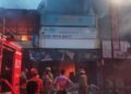 Kebakaran Hebat di Surken Bogor, 3 Ruko Ludes Dilalap Api