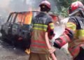 Sempat Ditinggal, Mobil Bawa 8 Jerigen Bensin Terbakar di Bogor, Dua Orang Luka Bakar