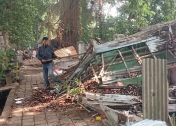 Puluhan Tahun Berjualan, 28 Pedagang di Jalan Semeru Bogor Ditertibkan