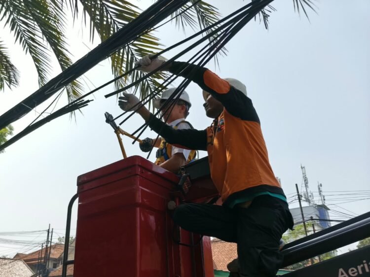 Penataan Kabel Semrawut di Bogor Baru 9 Km, Pemkot Kejar Target 20 Km, Jalan Suryakencana Giliran Selanjutnya